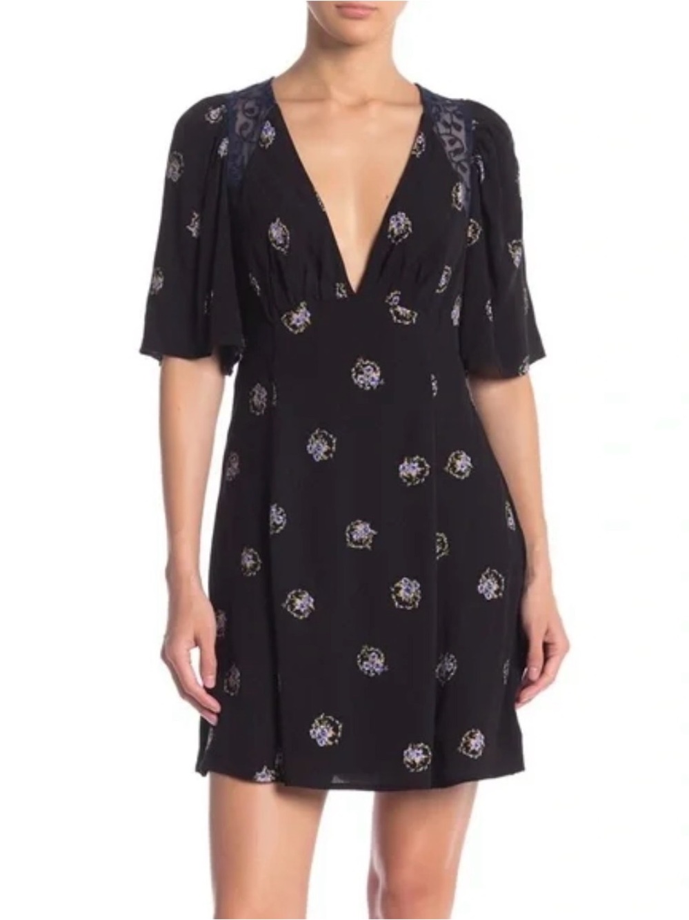 Free People Mockingbird Mini Dress
